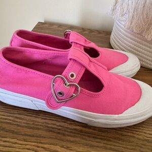 Pink Vans Mary Jane